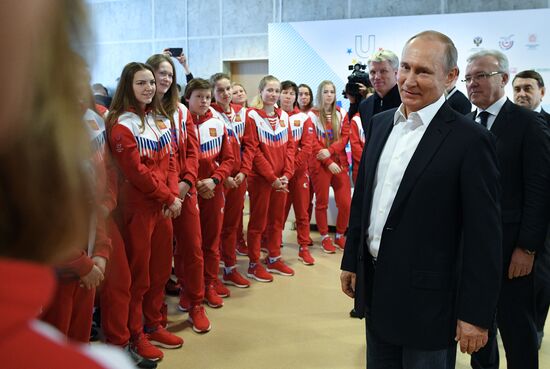 President Putin's working trip to Krasnoyarsk