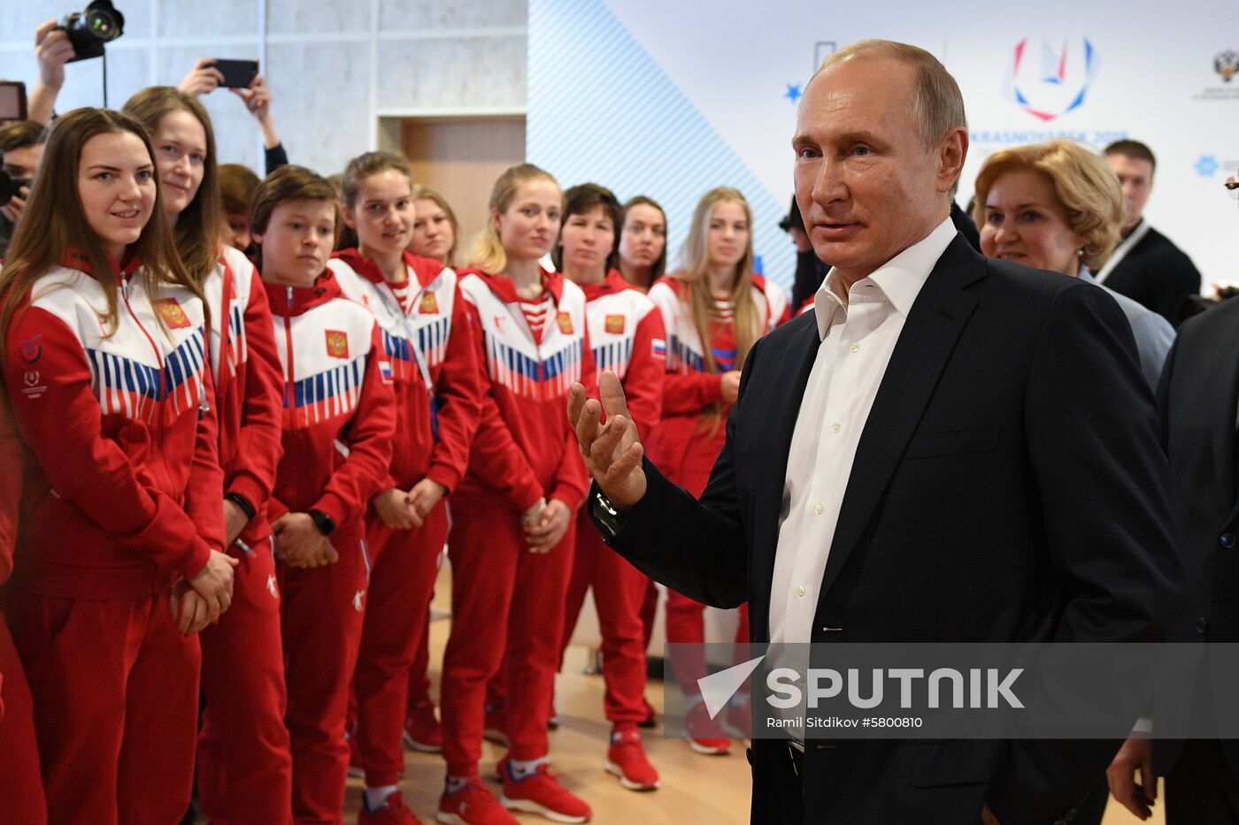 Russia Universiade Putin