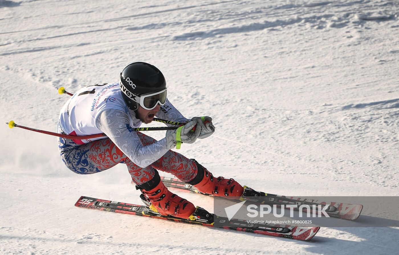 Russia Universiade Alpine Men Super-G