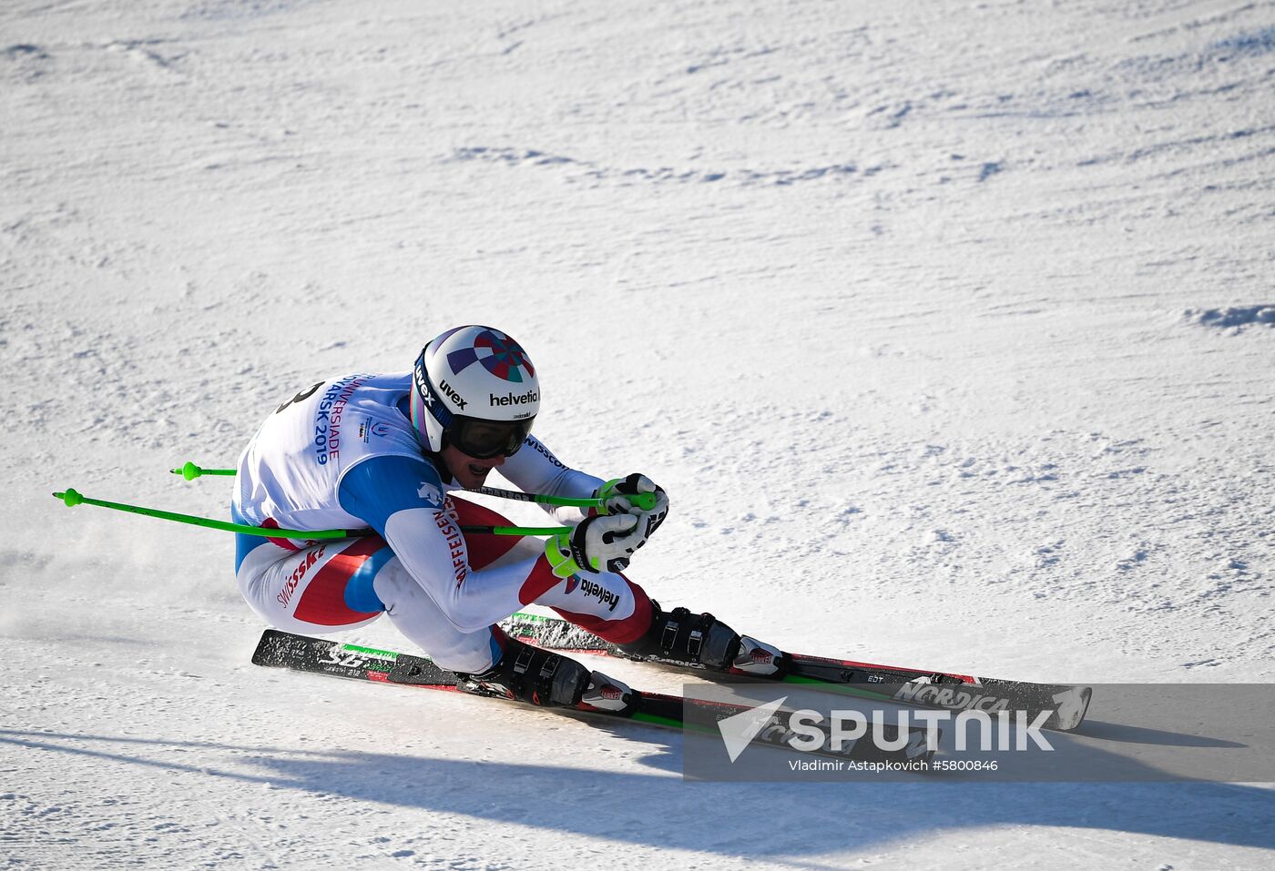 Russia Universiade Alpine Men Super-G