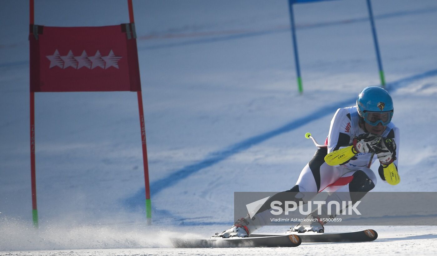 Russia Universiade Alpine Men Super-G