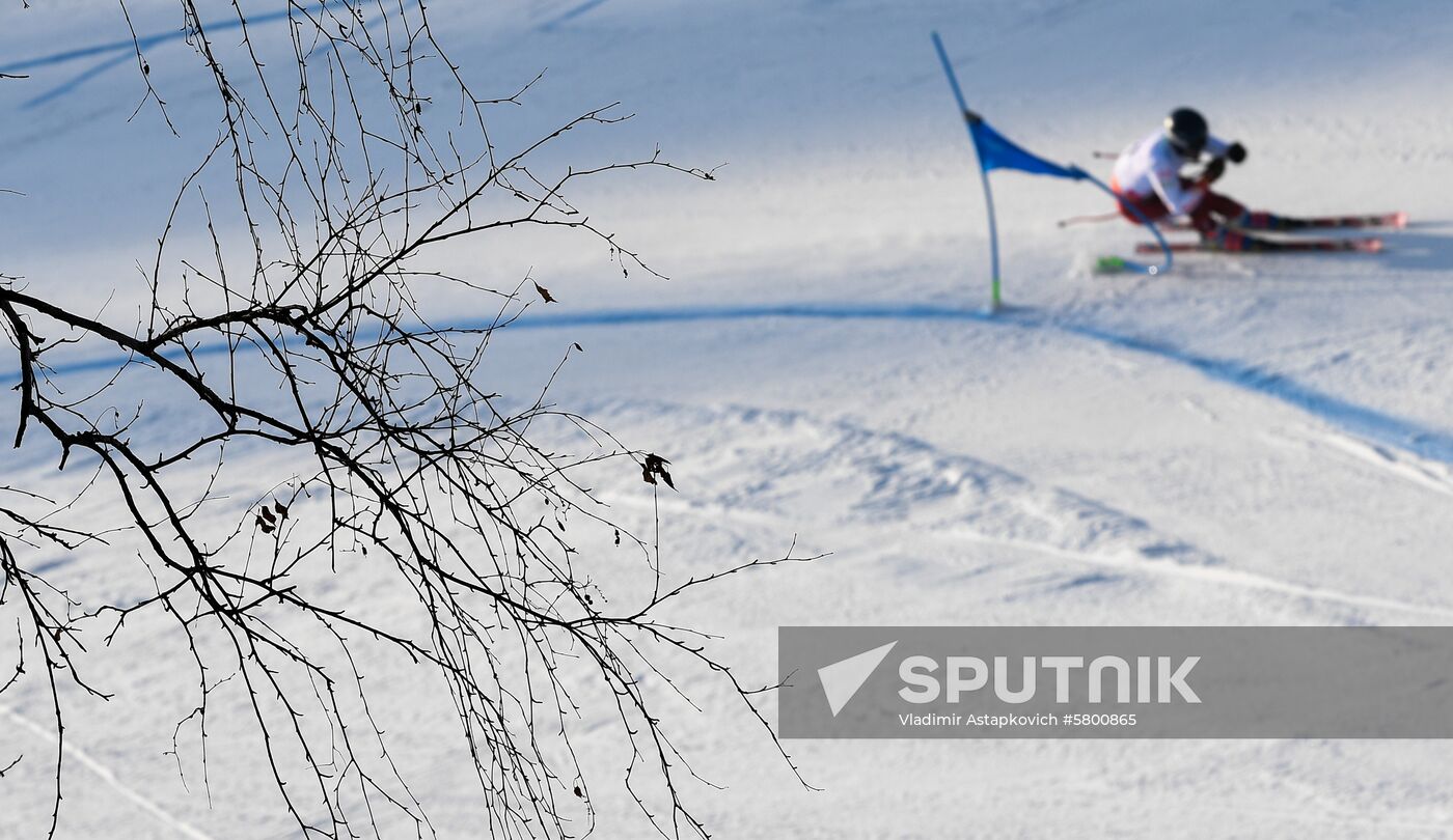 Russia Universiade Alpine Men Super-G