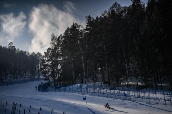 Russia Universiade Alpine Men Super-G