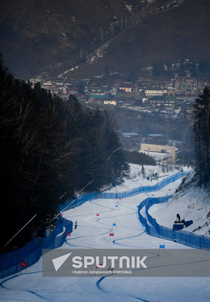 Russia Universiade Alpine Men Super-G