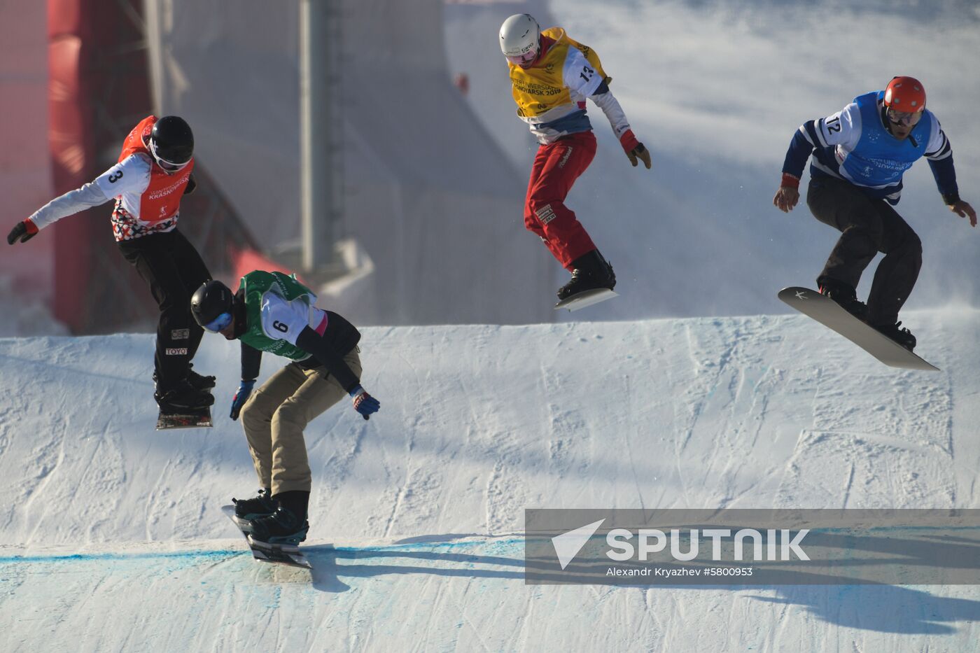 Russia Universiade Snowboard Cross 