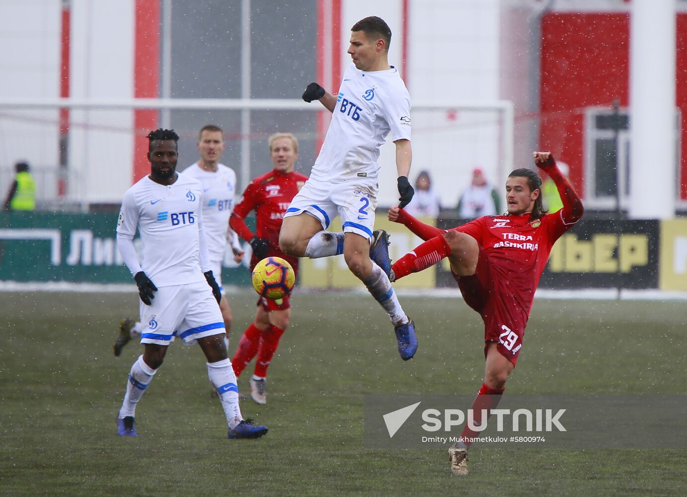 Russia Soccer Premier-League Ufa - Dynamo