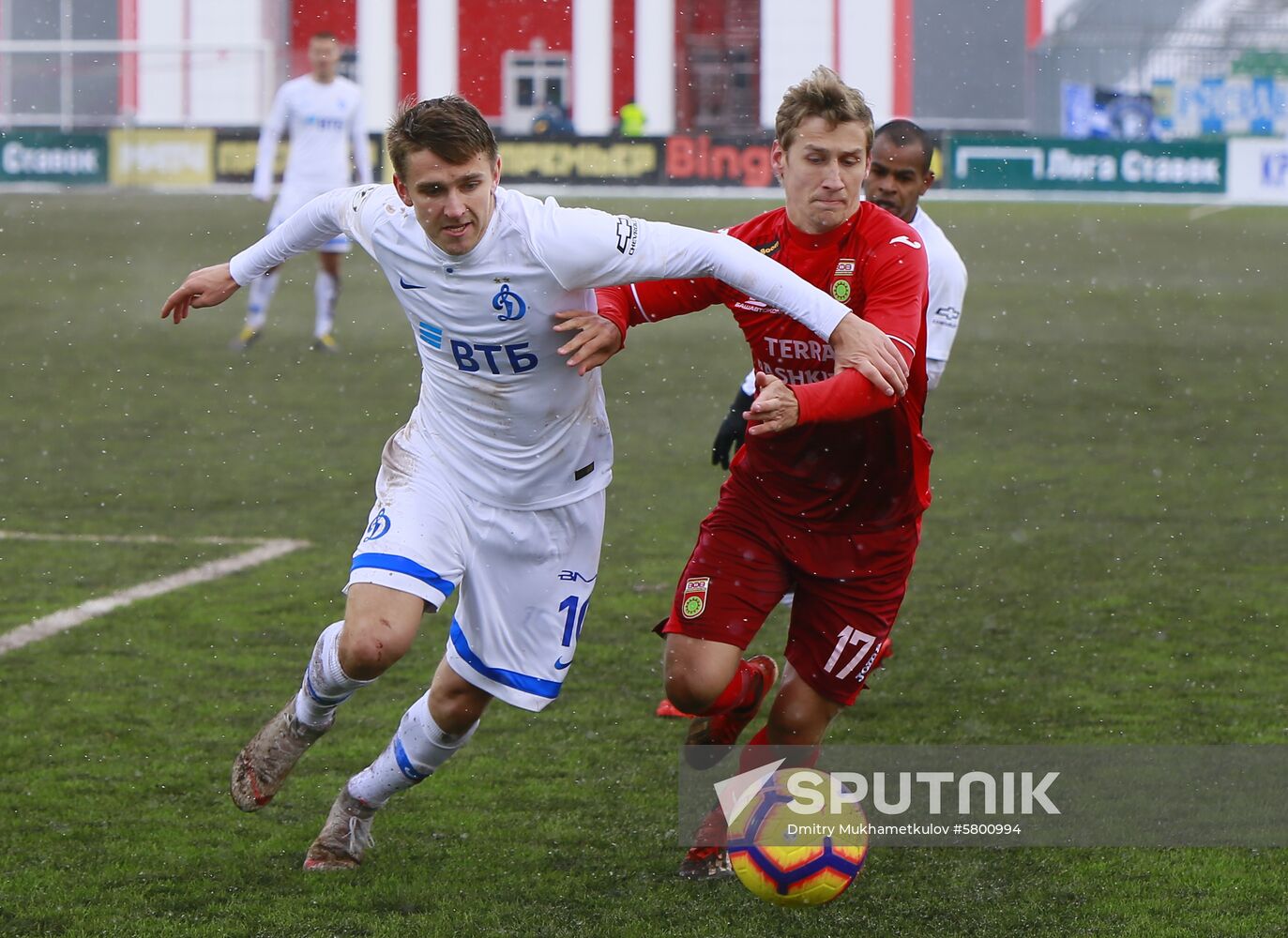 Russia Soccer Premier-League Ufa - Dynamo