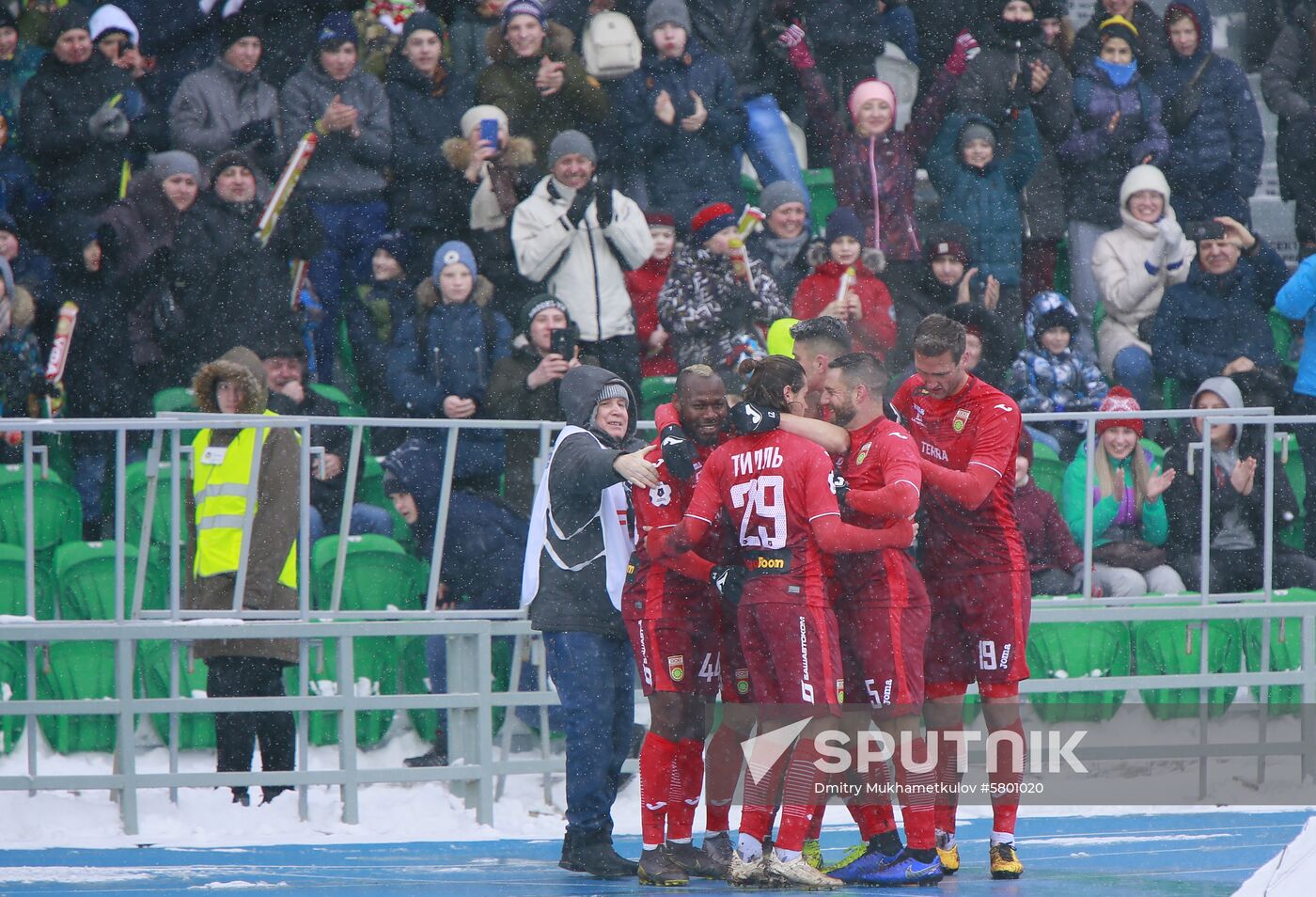 Russia Soccer Premier-League Ufa - Dynamo