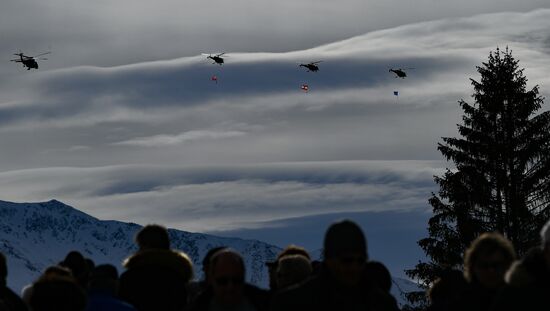Austria Ski Worlds Men Mass Start