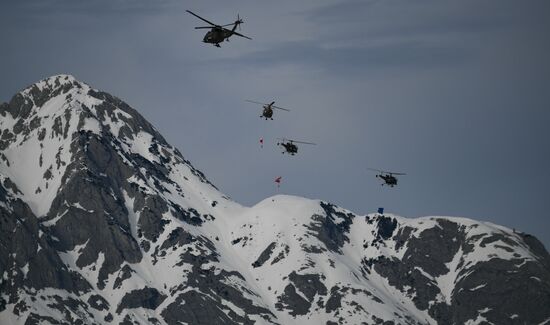 Austria Ski Worlds Men Mass Start