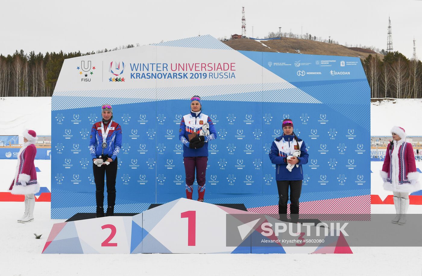 Russia Universiade Biathlon Individual Race Women