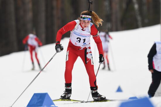 Russia Universiade Biathlon Individual Race Women