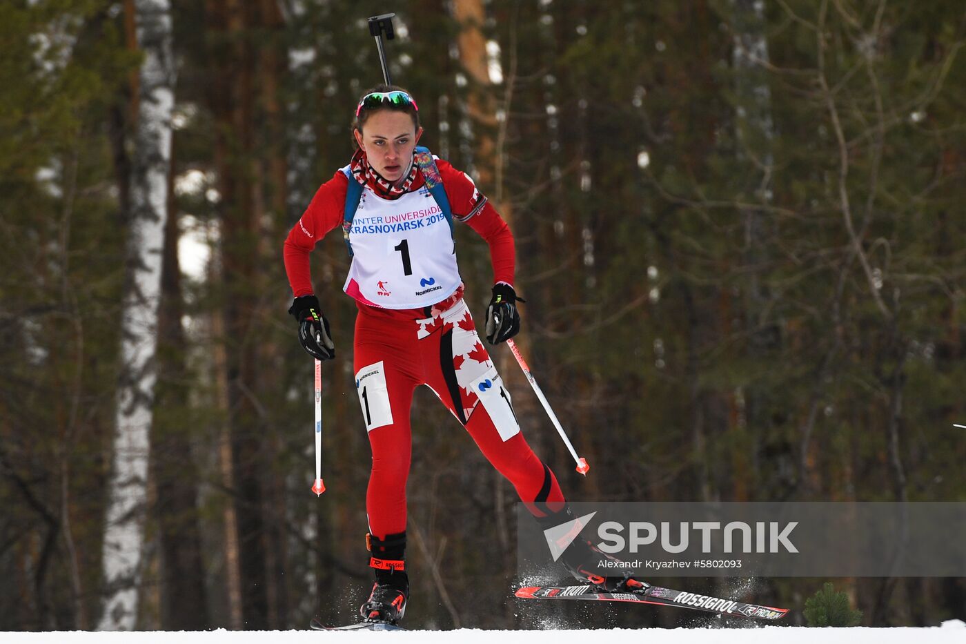 Russia Universiade Biathlon Individual Race Women 