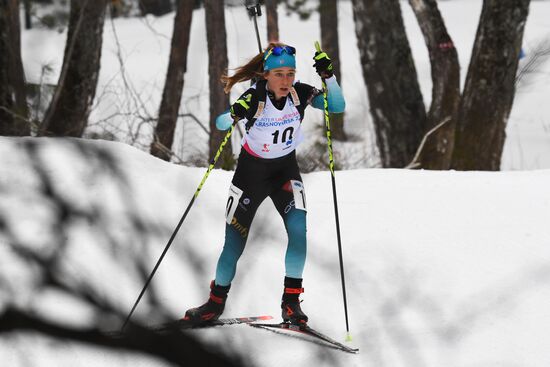 Russia Universiade Biathlon Individual Race Women 