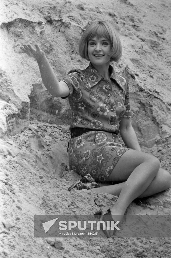Soviet and Ukrainian actress Ada Rogovtseva