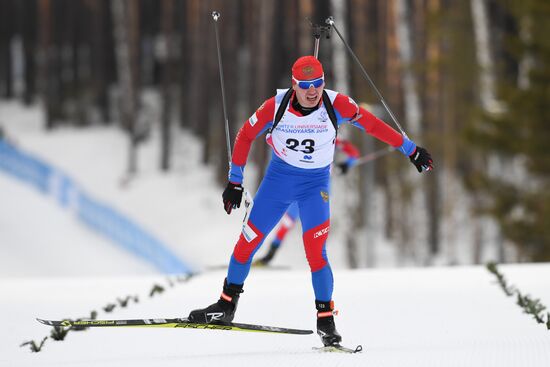 Russia Universiade Biathlon Individual Race Men  