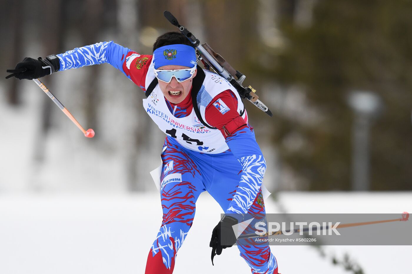 Russia Universiade Biathlon Individual Race Men  