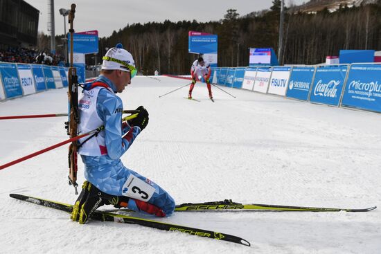 Russia Universiade Biathlon Individual Race Men  