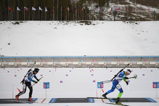 Russia Universiade Biathlon Individual Race Men  