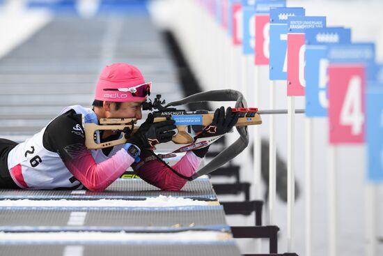 Russia Universiade Biathlon Individual Race Men  