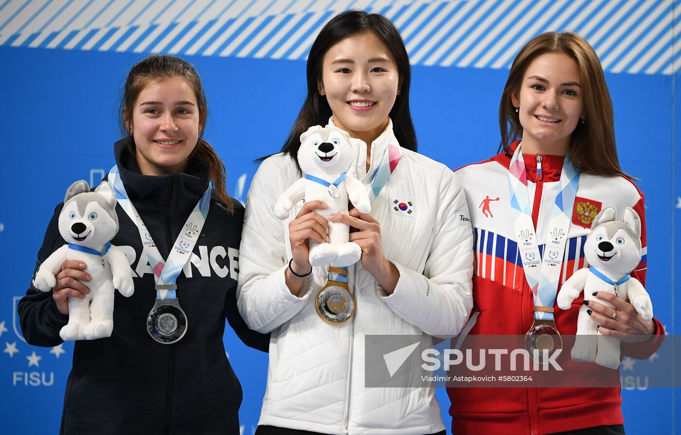 Russia Universiade Short Track Women