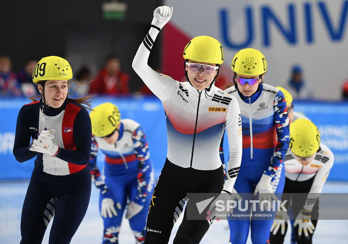 Russia Universiade Short Track Women
