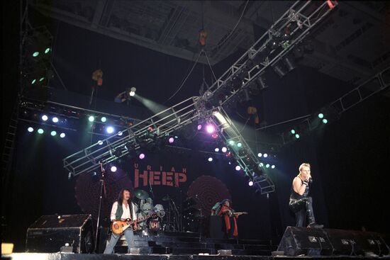 Uriah Heep concert in Moscow