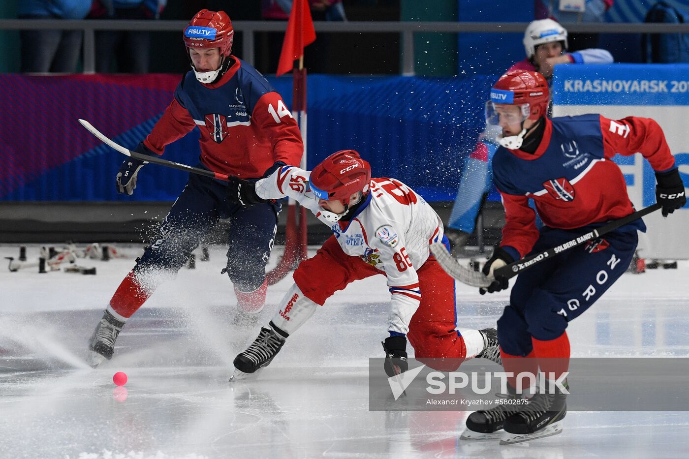 Russia Universiade Bandy Men Norway - Russia