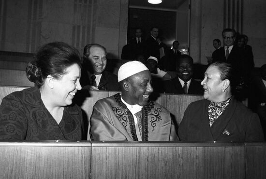Parliamentary delegation of Republic of Chad visits USSR