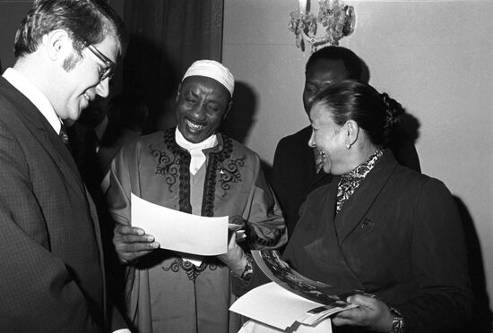 Parliamentary delegation of Republic of Chad visits USSR