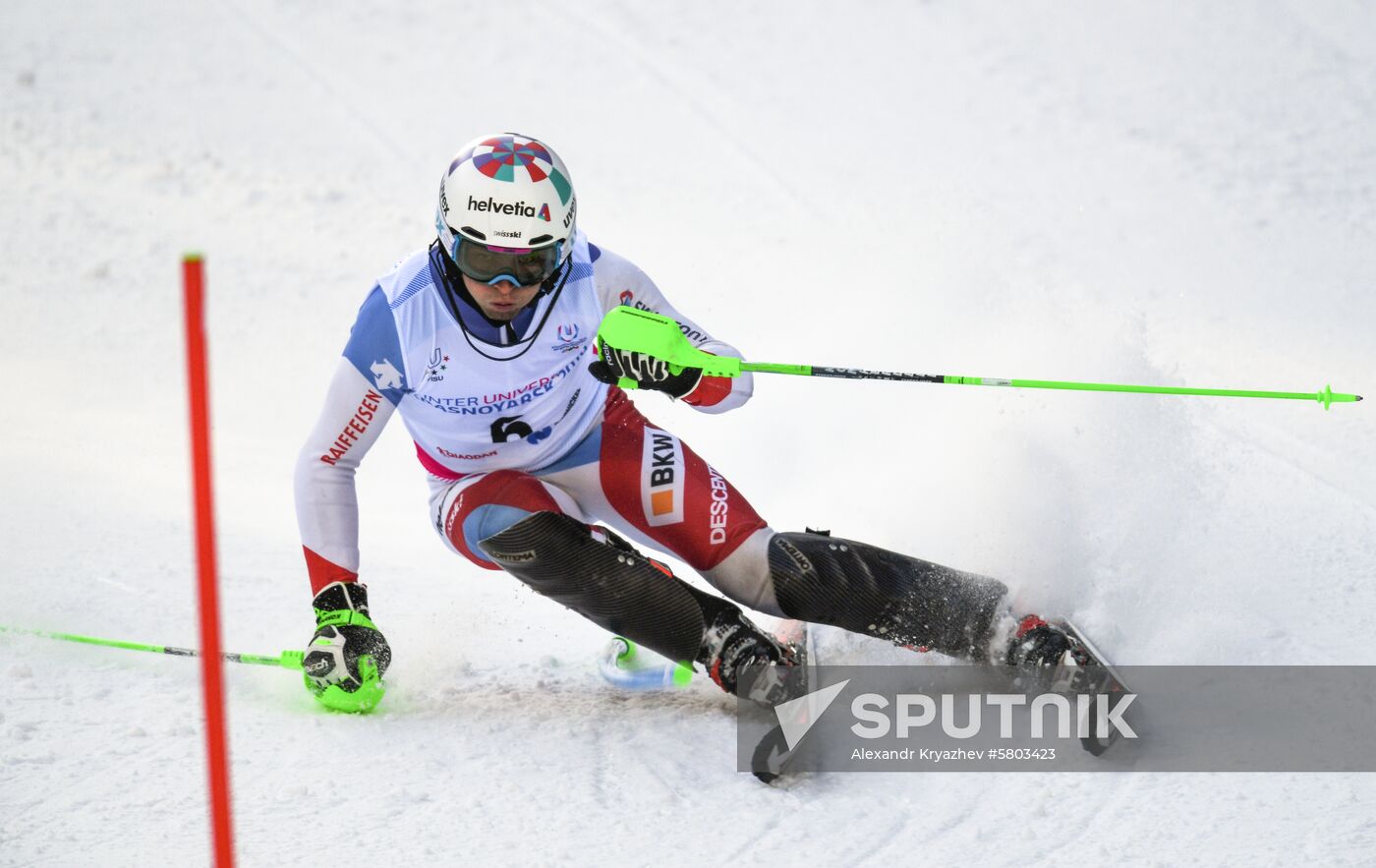 Russia Universiade Alpine Combined Men