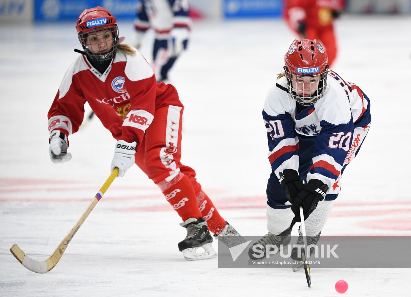 Russia Universiade Bandy Women US - Russia