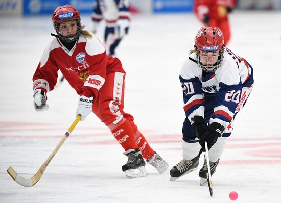 Russia Universiade Bandy Women US - Russia