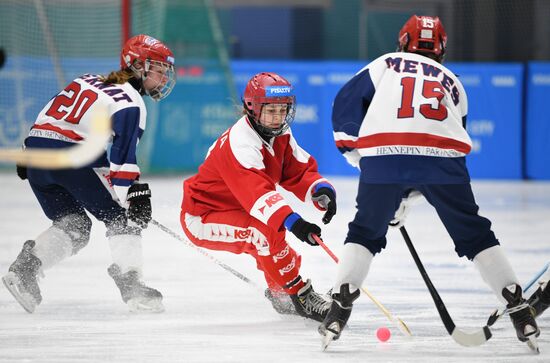 Russia Universiade Bandy Women US - Russia