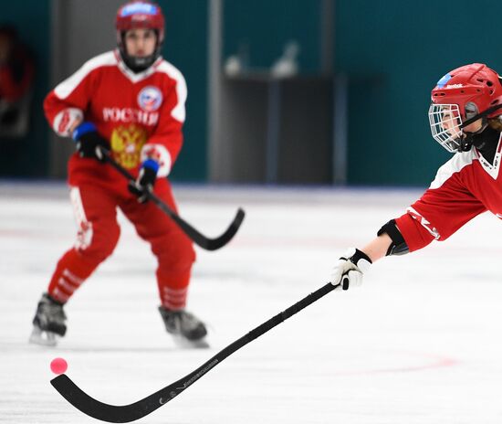 Russia Universiade Bandy Women US - Russia