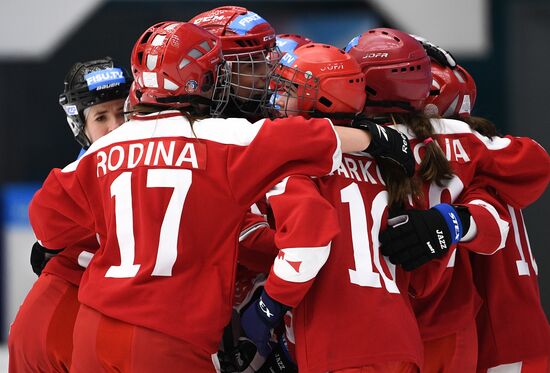 Russia Universiade Bandy Women US - Russia