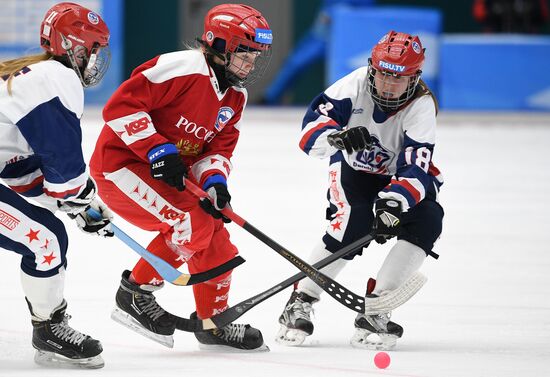 Russia Universiade Bandy Women US - Russia