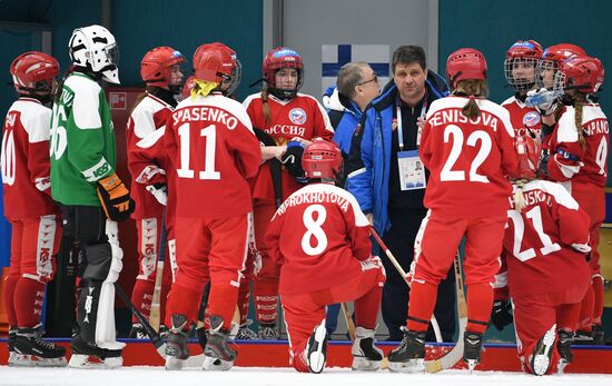 Russia Universiade Bandy Women US - Russia