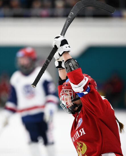 Russia Universiade Bandy Women US - Russia