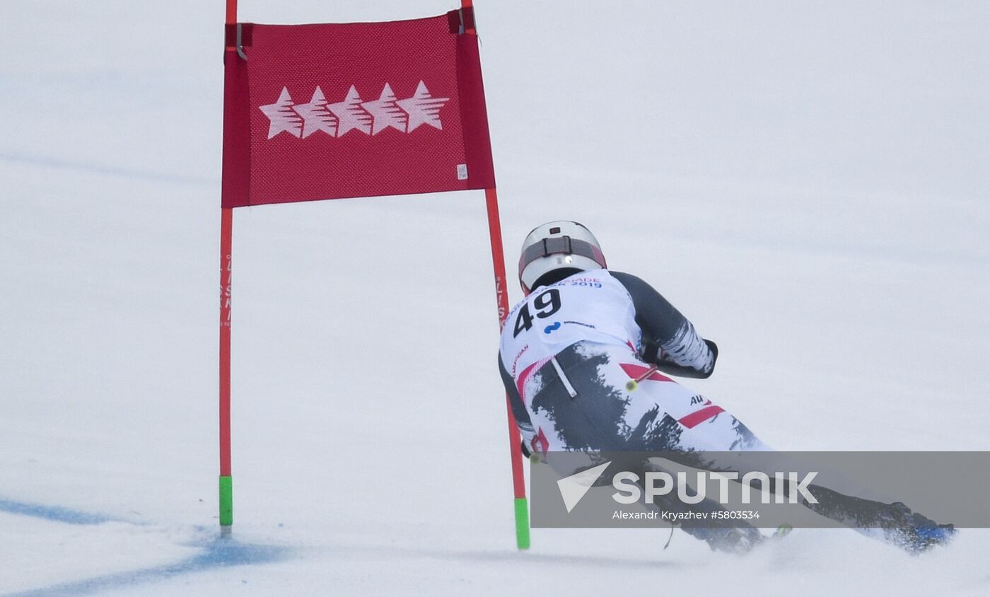 Russia Universiade Alpine Combined Men