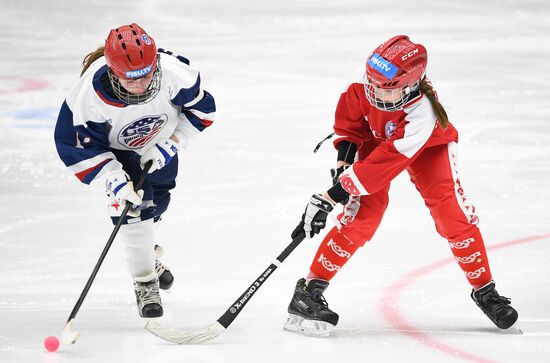 Russia Universiade Bandy Women US - Russia