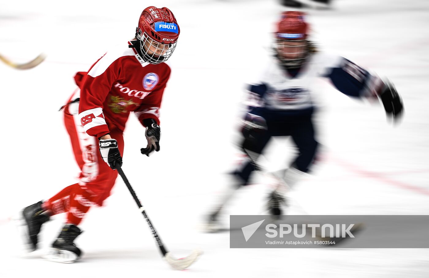 Russia Universiade Bandy Women US - Russia