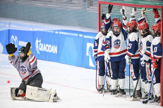 Russia Universiade Bandy Women US - Russia