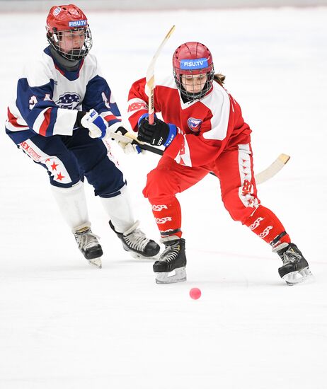 Russia Universiade Bandy Women US - Russia