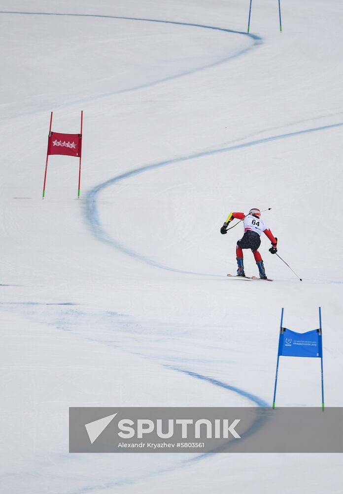 Russia Universiade Alpine Combined Men