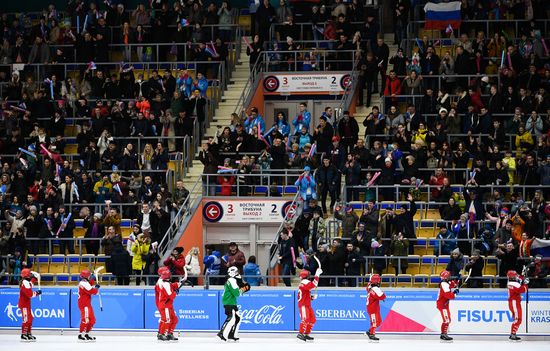 Russia Universiade Bandy Women US - Russia