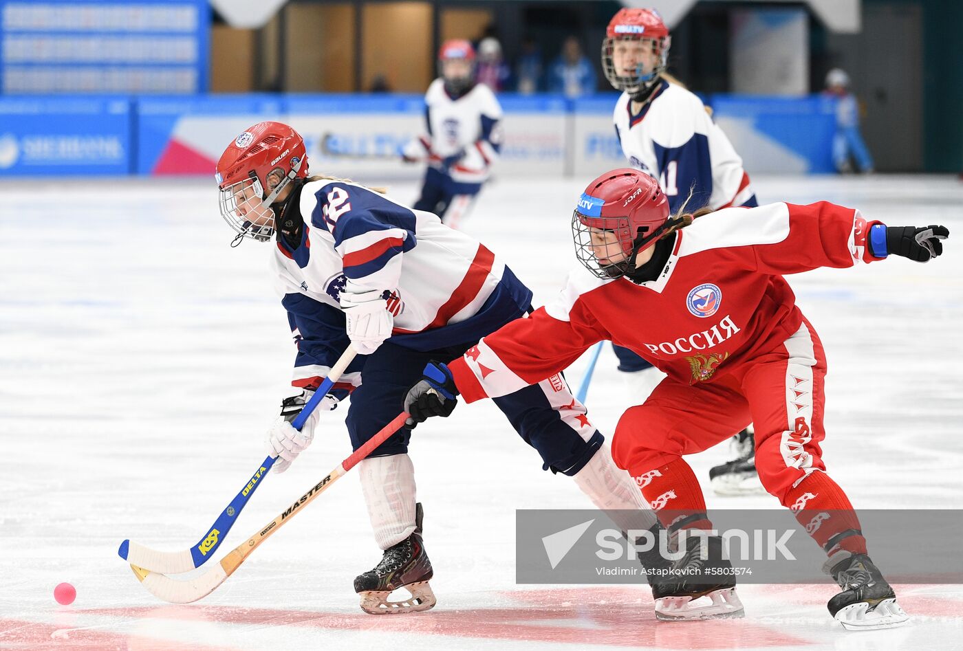 Russia Universiade Bandy Women US - Russia