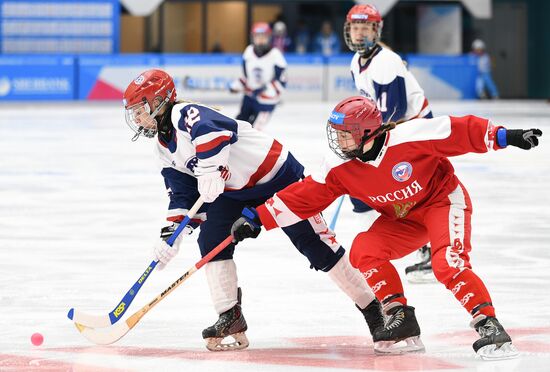 Russia Universiade Bandy Women US - Russia