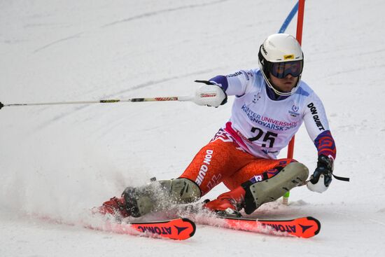 Russia Universiade Alpine Combined Men