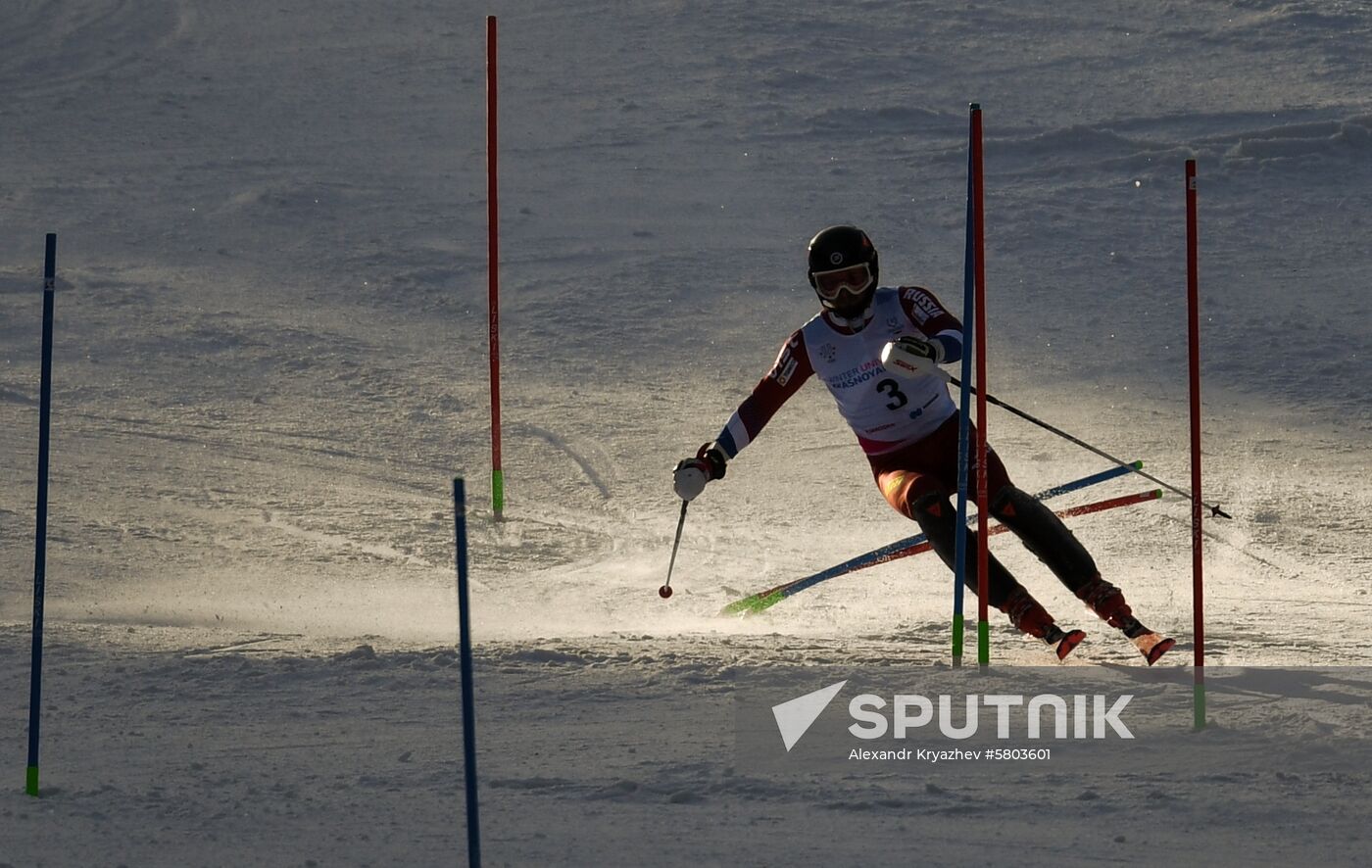 Russia Universiade Alpine Combined Men